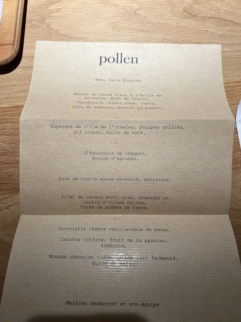 Menu_Restaurant Pollen_Avignon_image_3