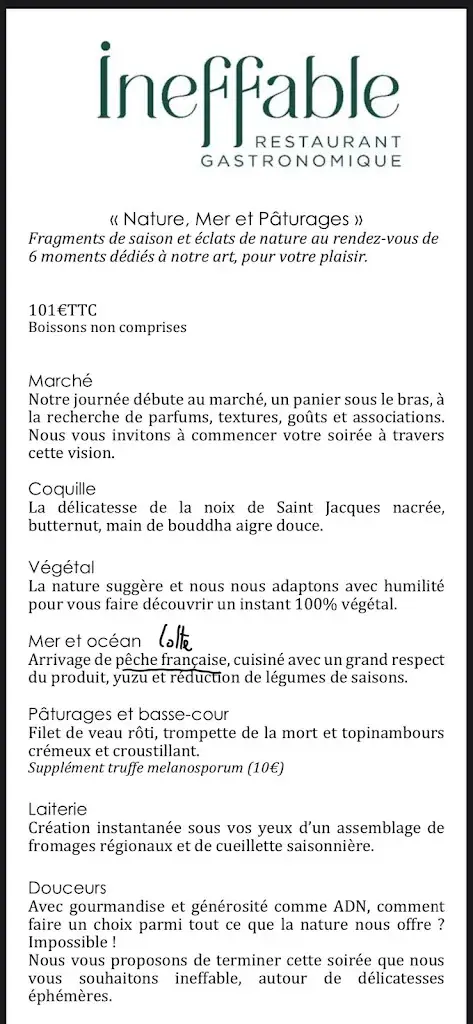 Menu_Restaurant Ineffable_Barbentane_immagine_2