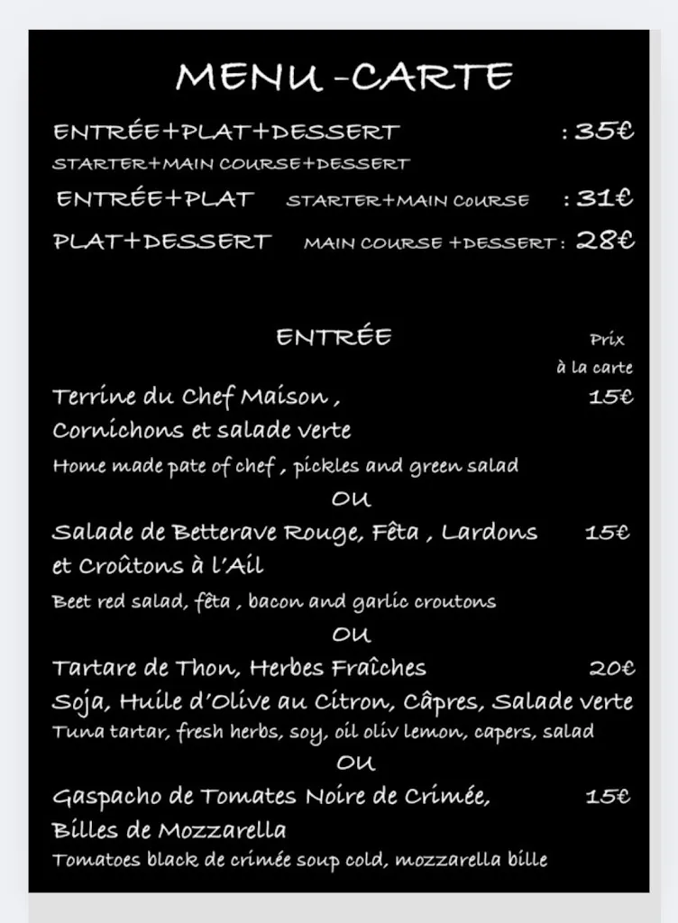 Menu_RESTAURANT LE TANDEM_Bargemon_image_2