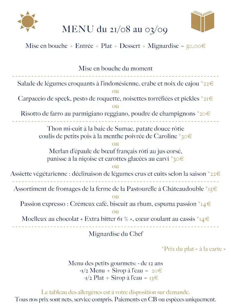 Menu_Adagio Restaurant_Claviers_image_2