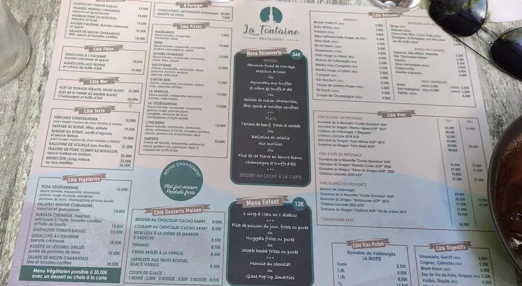 Menu_La Fontaine_Callas_immagine_3