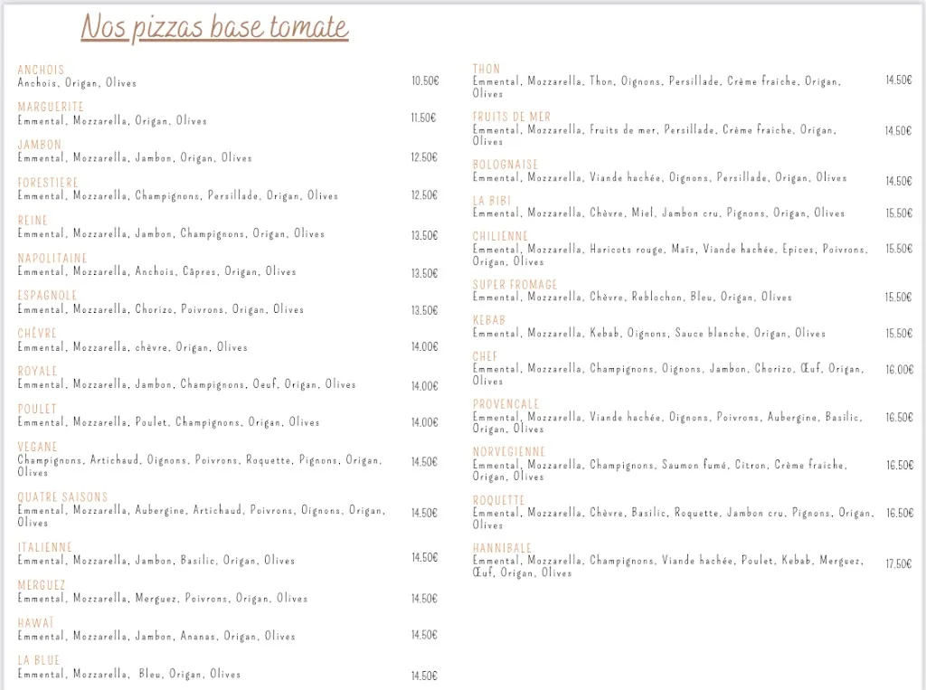 Menu_Pizzas A Emporter Aux 3 Saisons_Bargemon_immagine_2