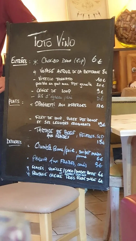 Menu_Toto Vino, restaurant cave à vin à Barjols_Barjols_image_2