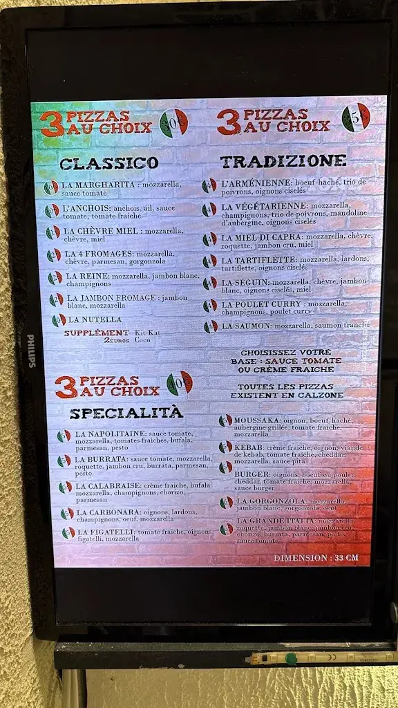 Menu_Casa Della Pizza Barjols_Barjols_immagine_2