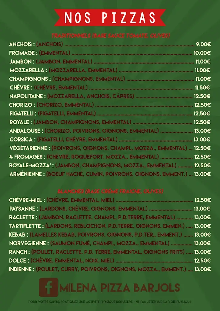 Menü_Milena Pizza Barjols_Barjols_Bild_1