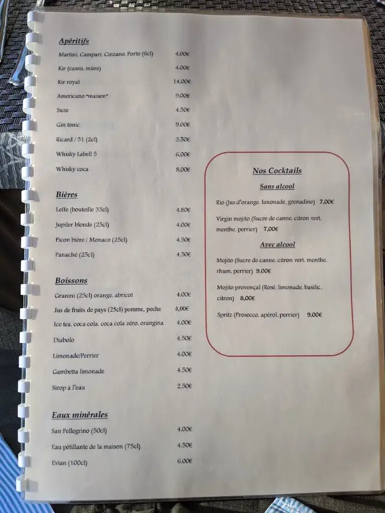 Menu_Le Rouge Gorge - Restaurant & Chambres d'hôtes_Pontevès_image_4