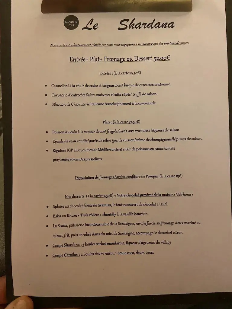 Menu_Le Shardana_Bandol_image_1