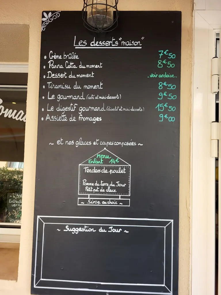 Menu_Restaurant La Table de Romain_Bandol_immagine_2