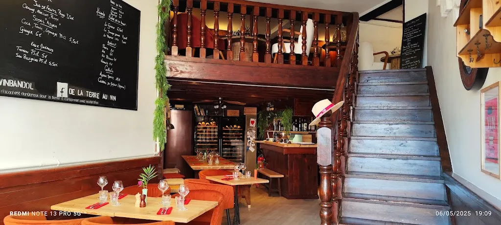 De la Terre au Vin restaurant in Bandol