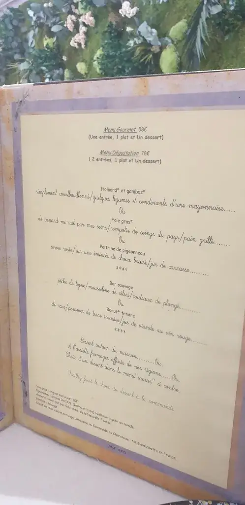 Menu_Restaurant L'Espérance_Bandol_image_3