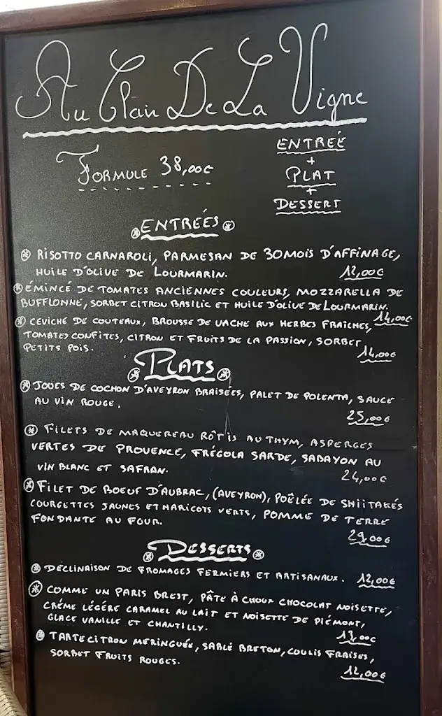 Menu_Au Clair de la Vigne_Bandol_image_3