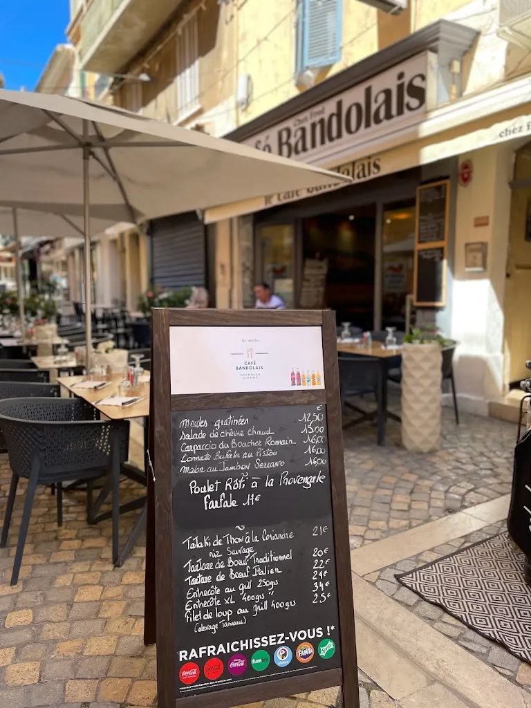 Le Café Bandolais restaurant in Bandol