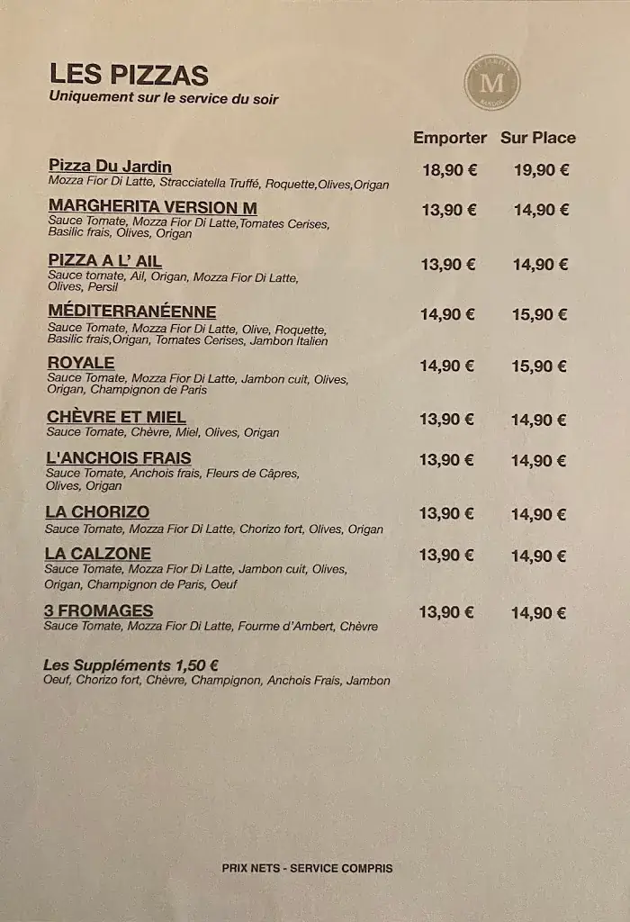 Menu_Restaurant Le Jardin du M_Bandol_image_1