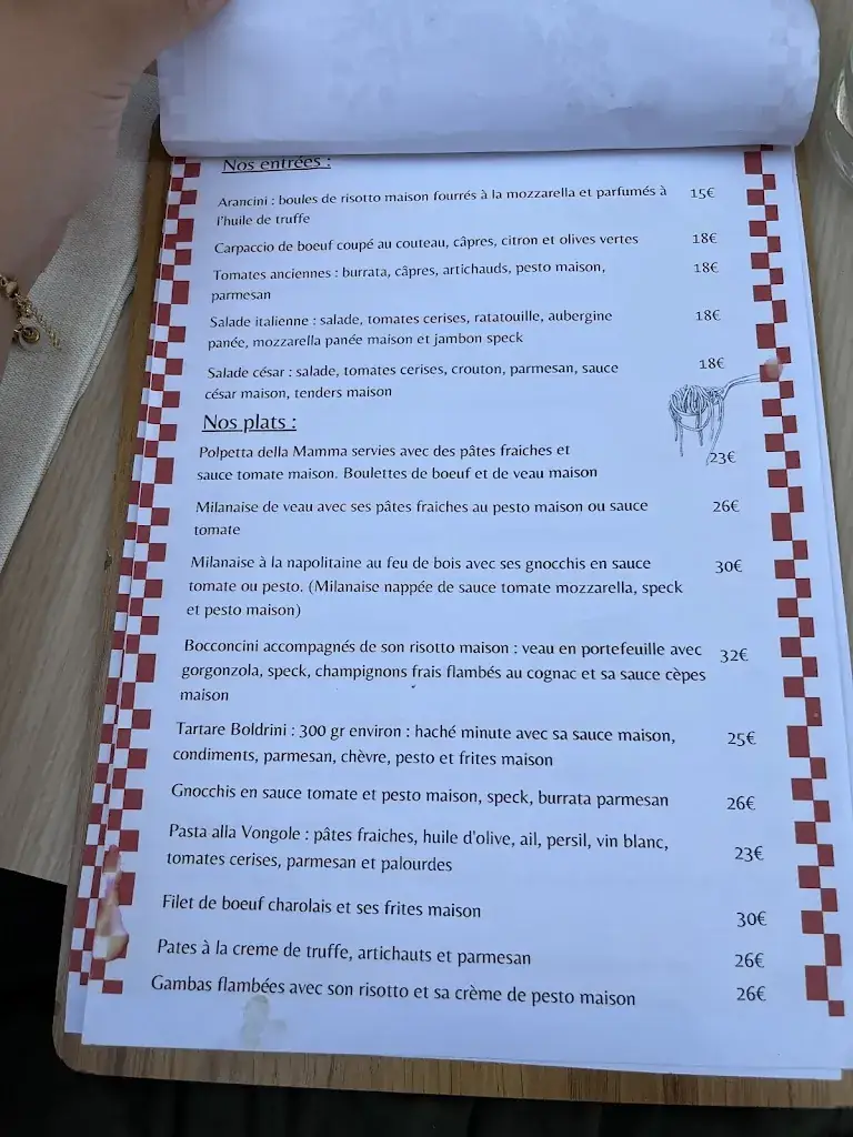 Menu_La casa di boldrini_Bandol_image_1