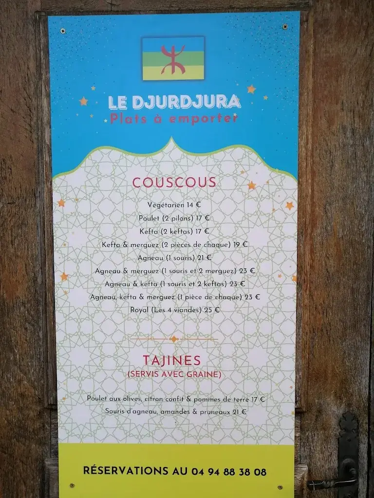 Menu_Djurdjura Restaurant_Bandol_image_2
