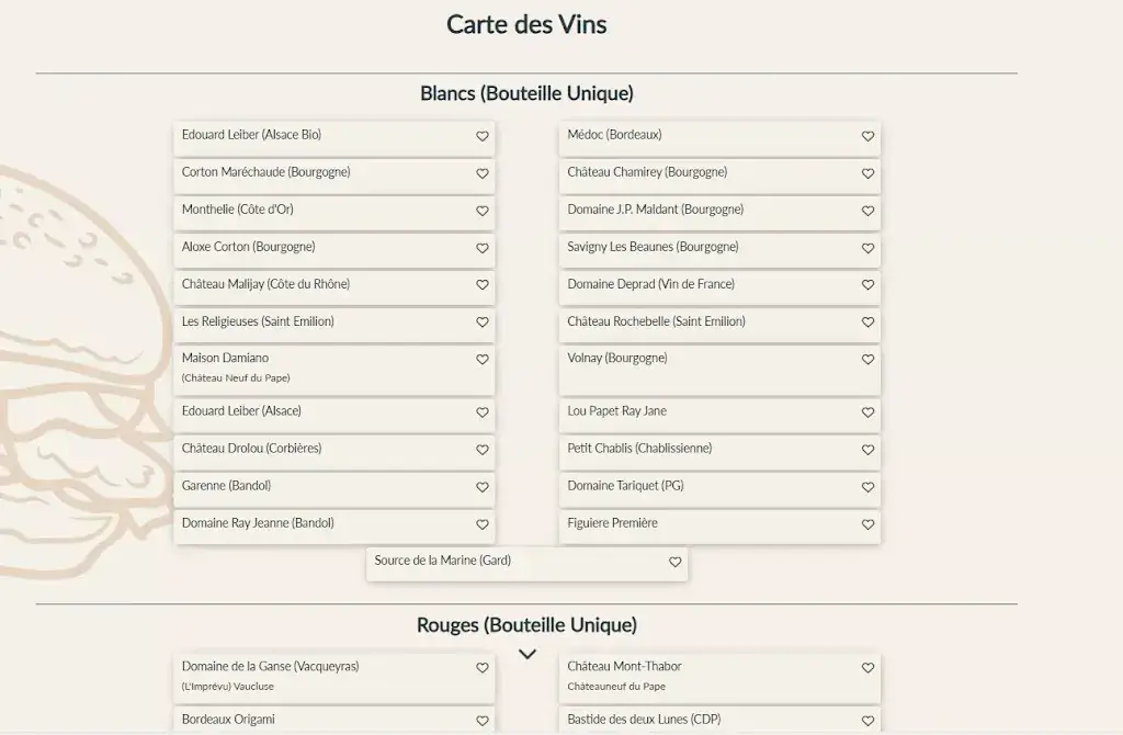 Menu_Restaurant Bandol O'37_Bandol_immagine_4
