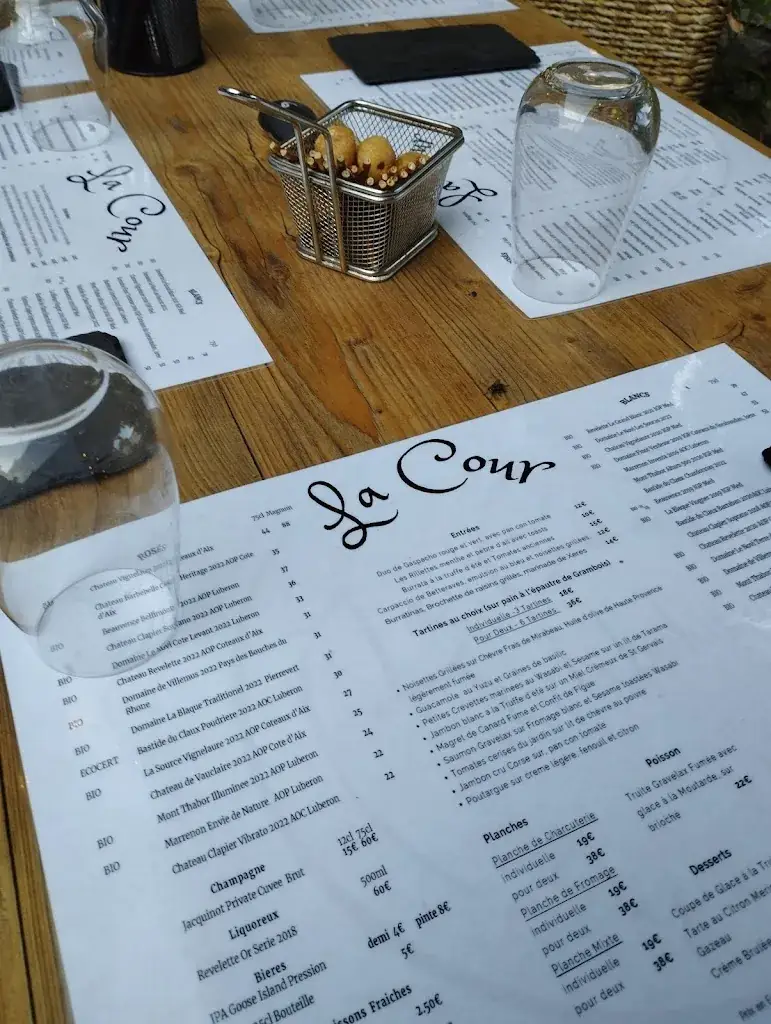 Menu_La Cour Bar á Vin_Beaumont-de-Pertuis_image_2