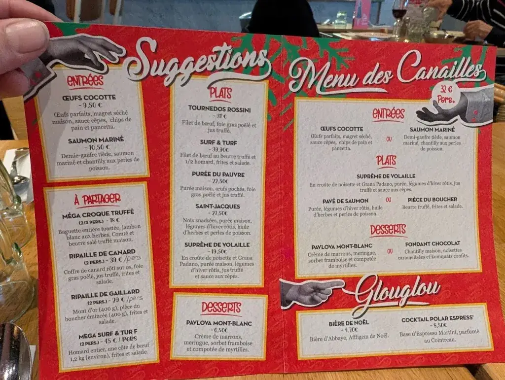 Menu_La Côte & l'Arête Clermont-Ferrand_Clermont-Ferrand_image_1