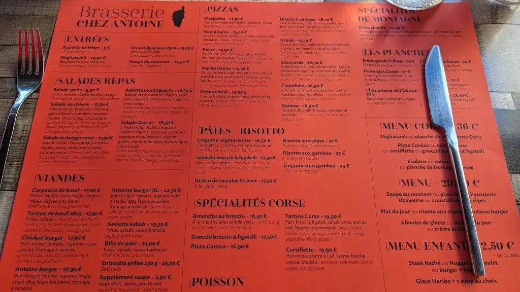 Menu_Brasserie Chez Antoine_Barcelonnette_image_3