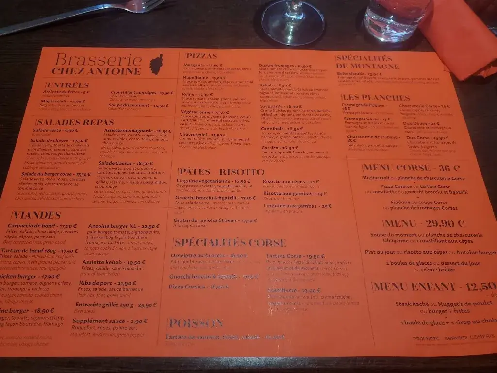 Menu_Brasserie Chez Antoine_Barcelonnette_image_4