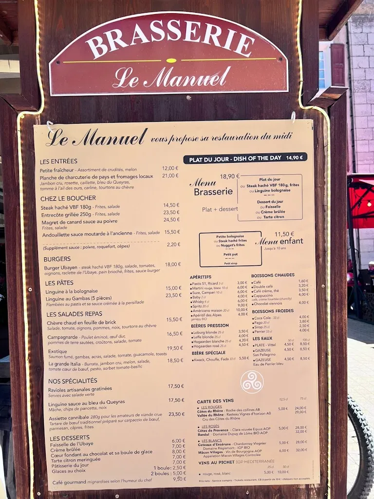 Anaïs SASSOLI_Brasserie Le Manuel_Barcelonnette_review