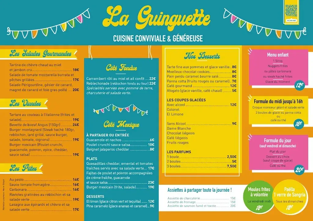 Menu_Restaurant la Guinguette à Barcelonnette_Barcelonnette_immagine_2