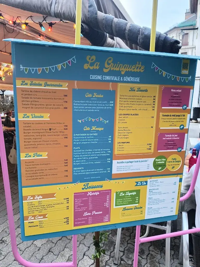 Menu_Restaurant la Guinguette à Barcelonnette_Barcelonnette_immagine_3