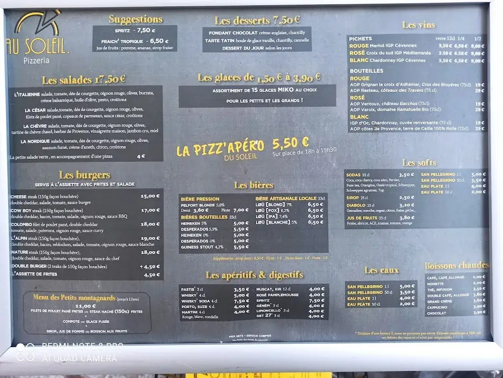 Menu_Au soleil_Barcelonnette_image_1