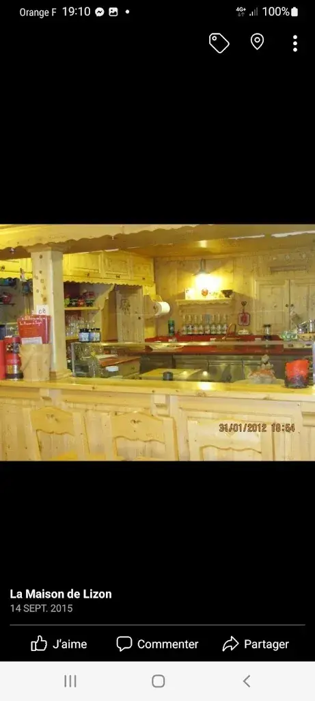 Chez Lizon Crêperie et Gelateria ristorante a Barcelonnette