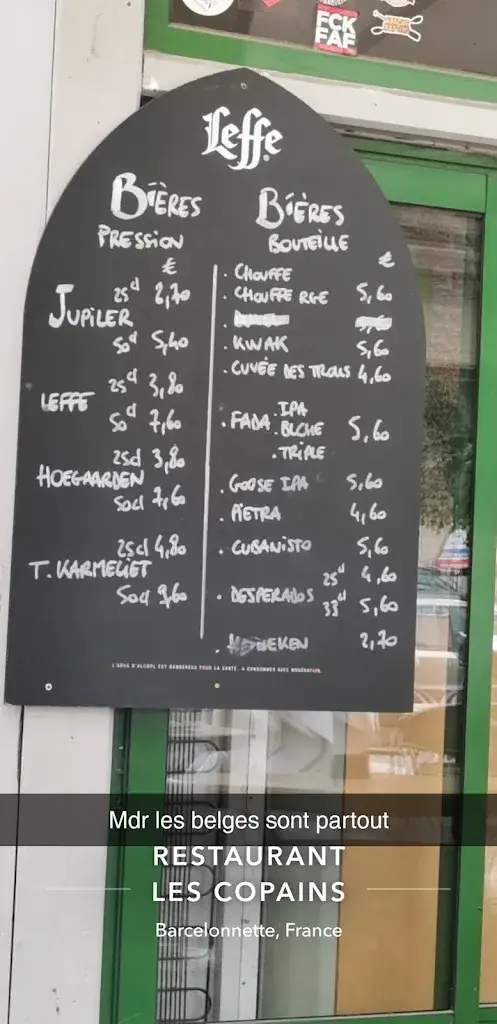 Menu_Café de la Paix_Barcelonnette_image_1