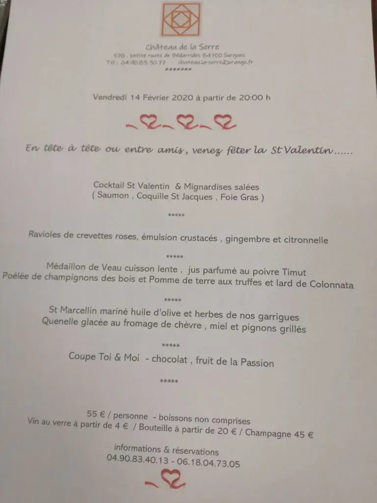 Menu_La Serre_Sorgues_image_1