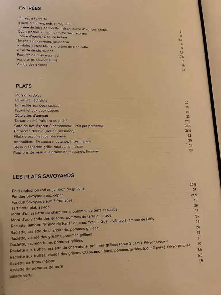 Menu_Le Chalet De Neuilly_Neuilly-sur-Seine_image_2