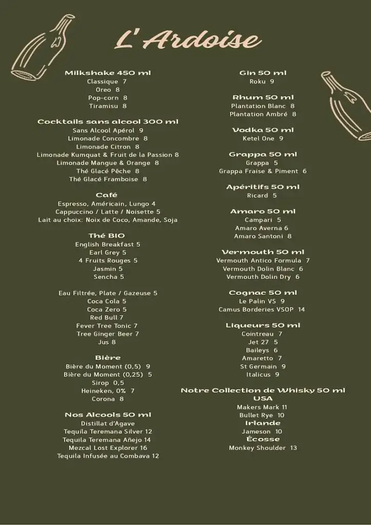 Menu_L'Ardoise Italian Restaurant_Beausoleil_image_2
