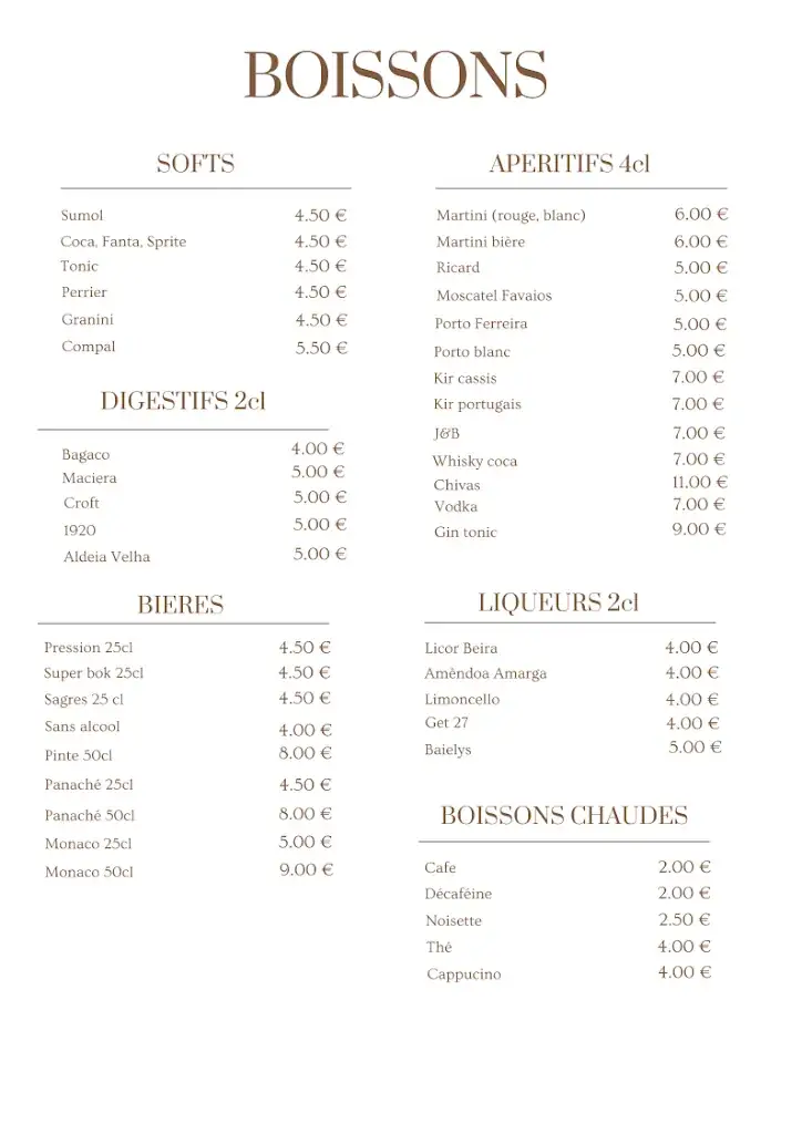 Menu_O Cantinho da Saudade_Beausoleil_image_1