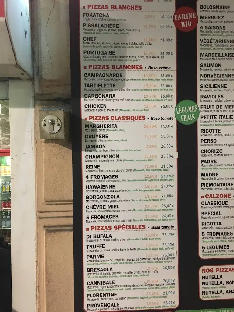 Menu_La Petite Italie_Beausoleil_immagine_2