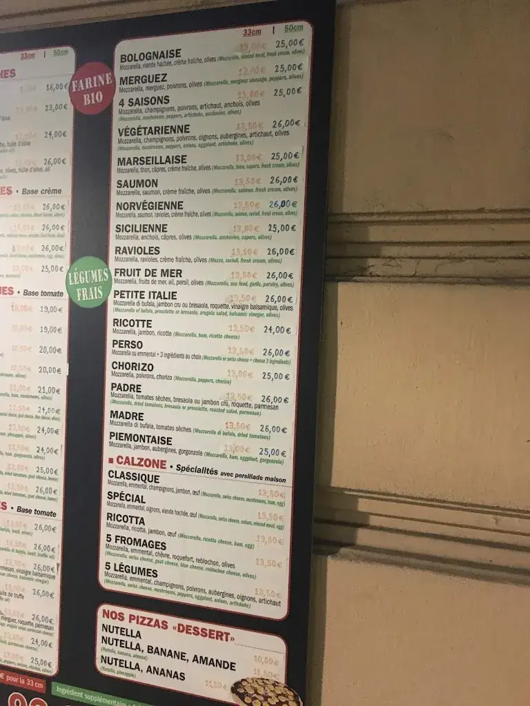 Menu_La Petite Italie_Beausoleil_immagine_3