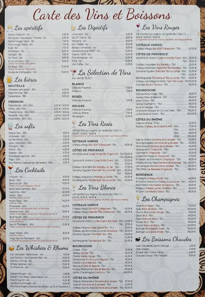 Menu_Bistrot D4 Saisons | Restaurant Bistronomique de Viandes d'exception | _Solliès-Toucas_image_2