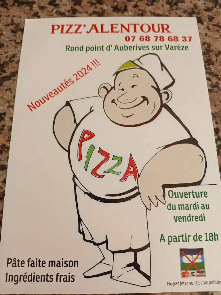 PIZZ'ALENTOUR ristorante a Auberives-sur-Varèze