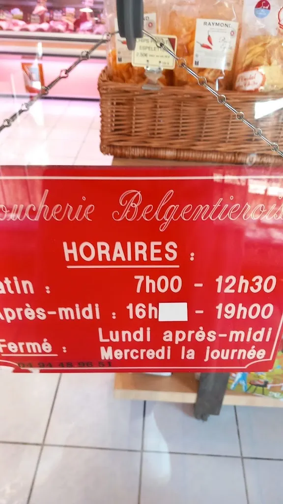 Menu_Boucherie Belgentieroise_Belgentier_image_1