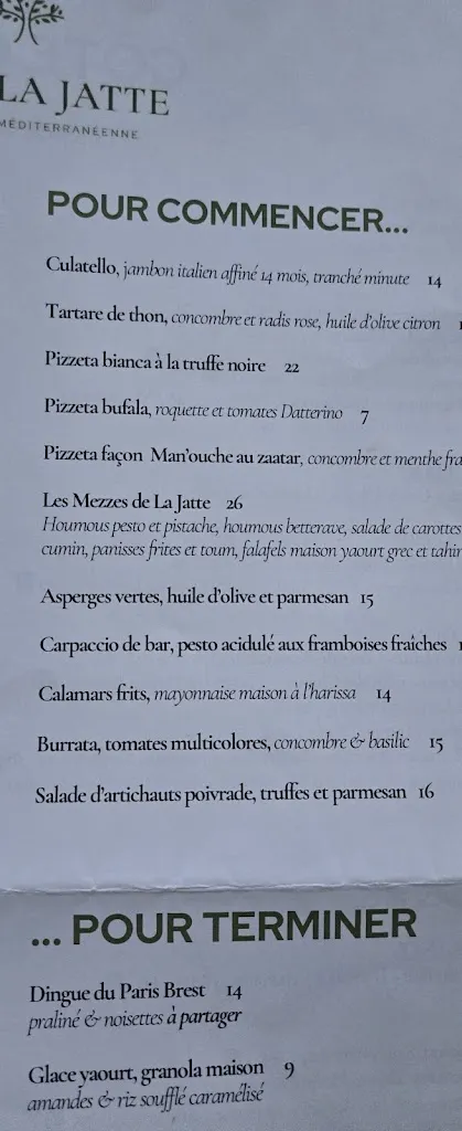Menu_Café la Jatte 2 - Le Restaurant_Neuilly-sur-Seine_image_3