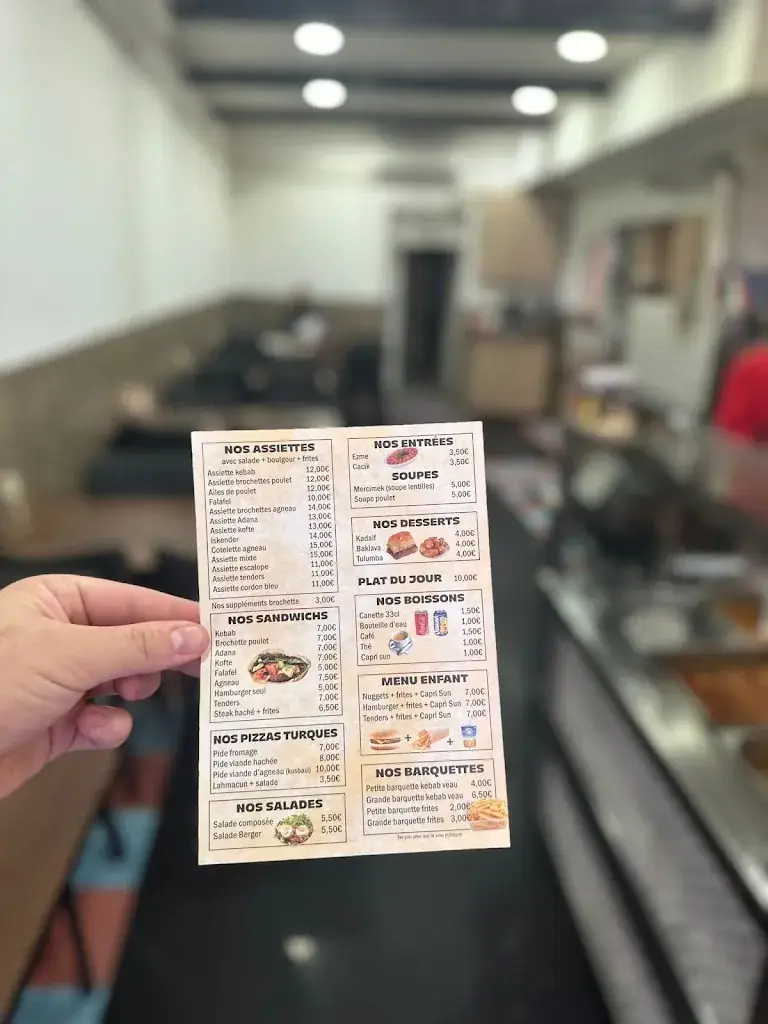 Menu_Snack Bereket Istanbul Marseille_Marseille_image_1