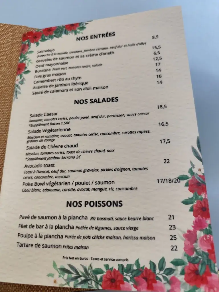 Menu_The Heavenway_Neuilly-sur-Seine_image_1