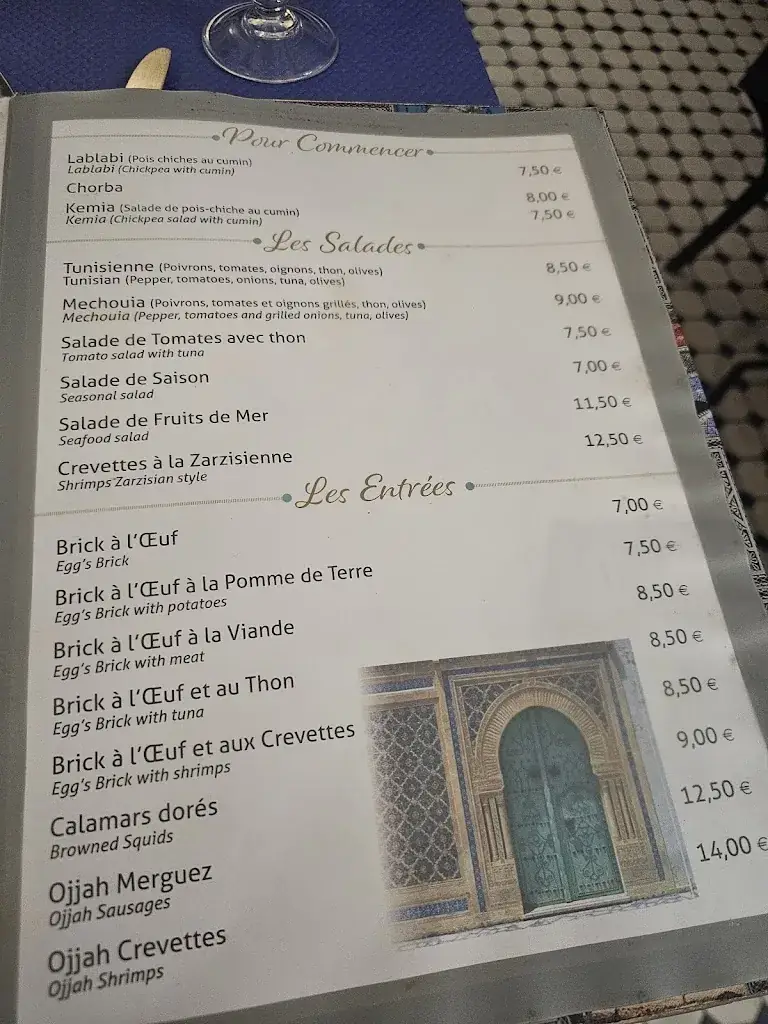 Menu_La Kahena_Marseille_image_3