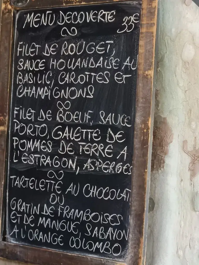 Menu_Restaurant A Table !_Bédoin_immagine_1