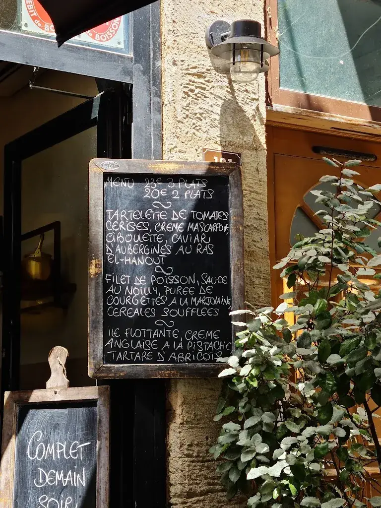 Menu_Restaurant A Table !_Bédoin_immagine_4