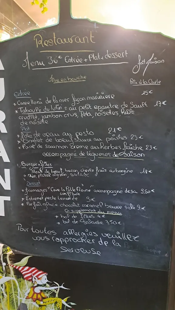 Menu_Restaurant Le Lutin Du Ventoux_Bédoin_immagine_2