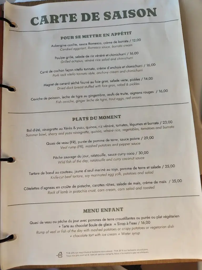 Menu_Le Belvédère - Restaurant & buvette_Crillon-le-Brave_image_3