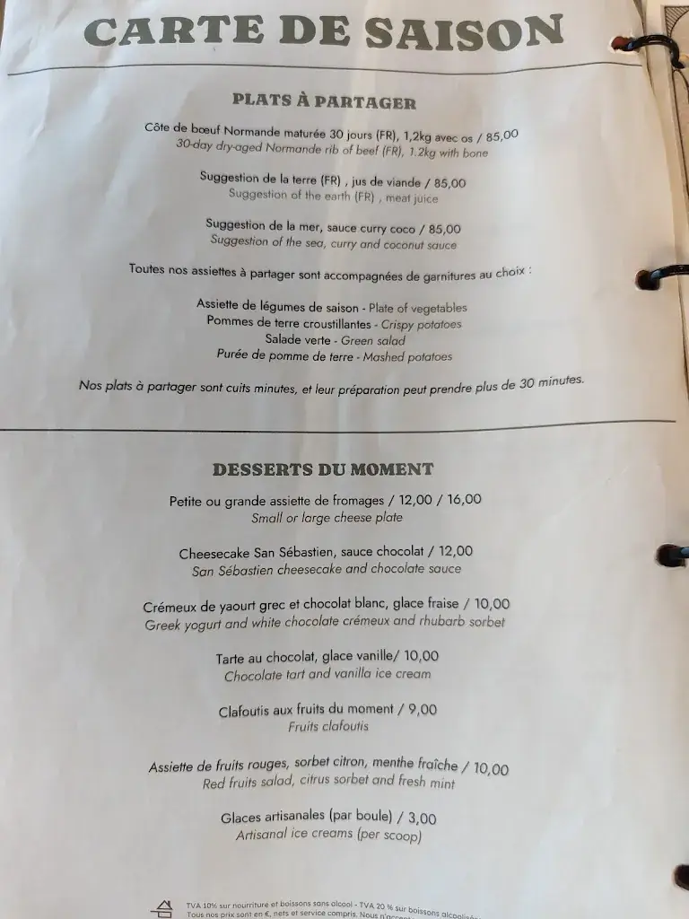 Menu_Le Belvédère - Restaurant & buvette_Crillon-le-Brave_image_4