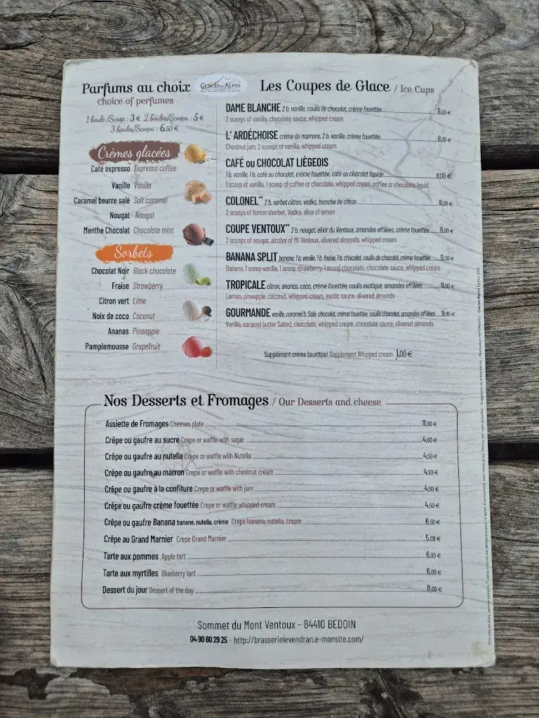 Menu_Brasserie Le Vendran_Bédoin_image_2