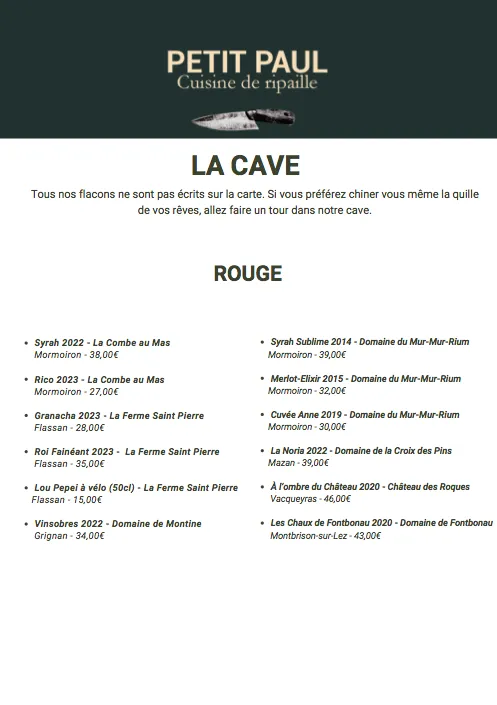 Menu_Petit Paul_Bédoin_image_2